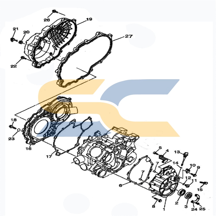 Bighorn 400 Crankcase Cover