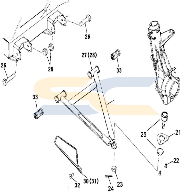 TBoss 410 Front AArm