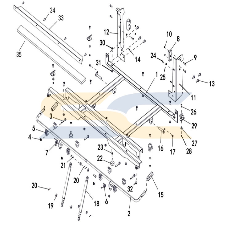 TBoss 550 Cargo Bed Support