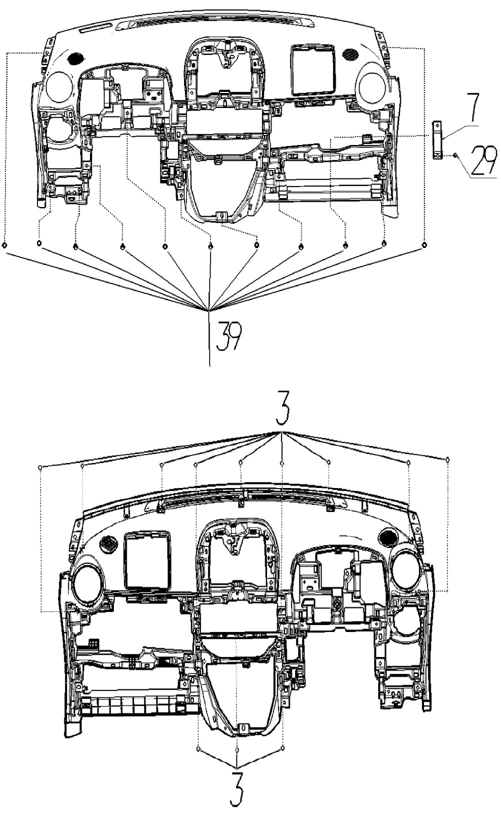 INSTRUMENT PANEL ASSEMBLY DEVICE-4