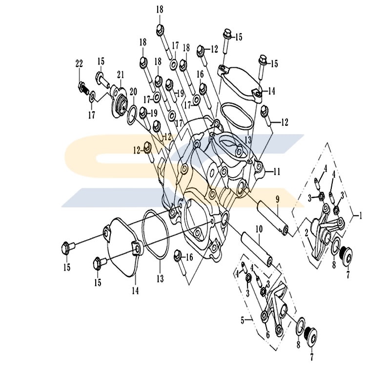 TBoss 550 Cylinder Head Cover