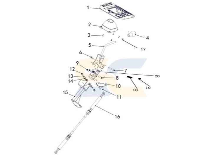 TBoss 410 Golf Gearshift 2