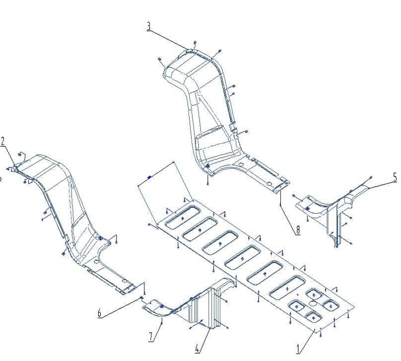 Side Panel Assembly R Cowboy e10K