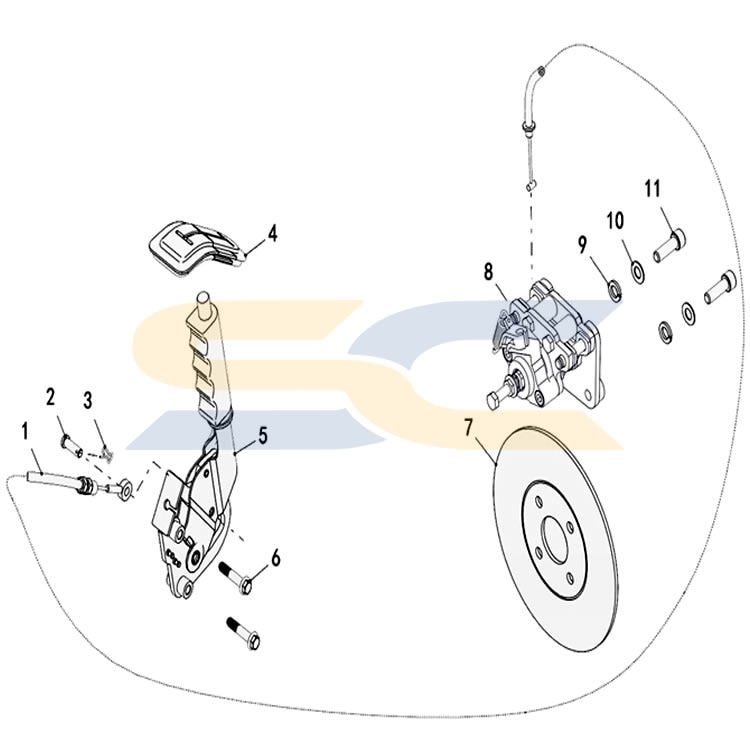 TBoss 550 Parking Brake